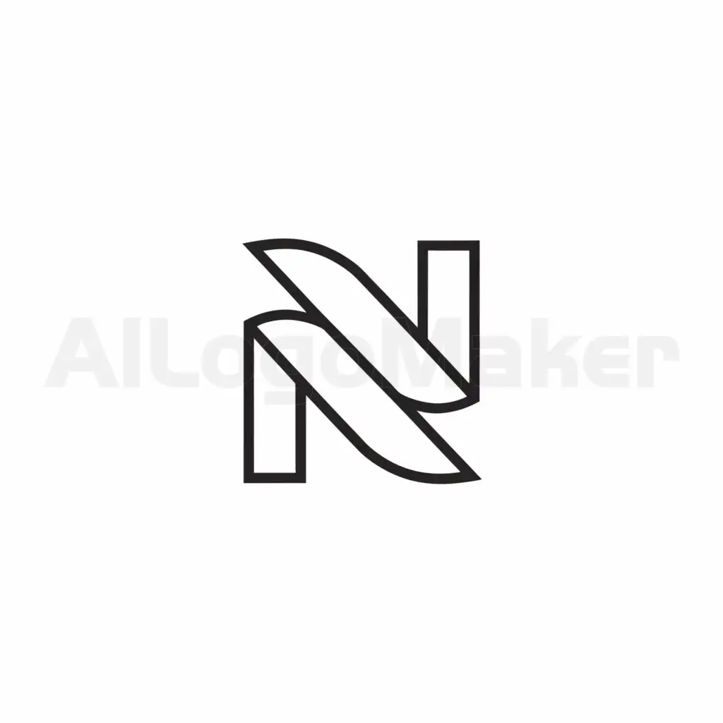 a logo design,with the text "Natics", main symbol:The letter N,Minimalistic,be used in Clothing industry,clear background