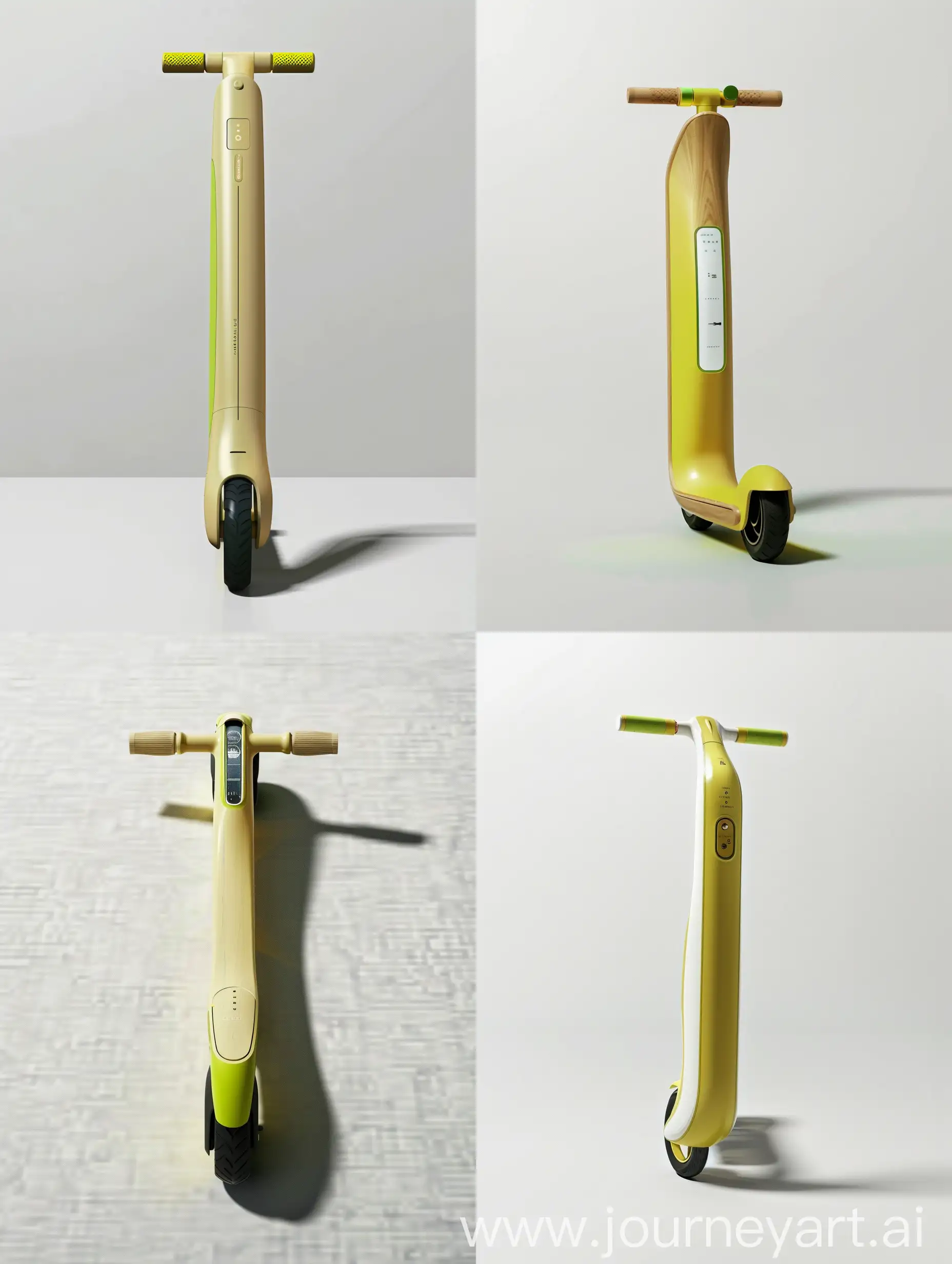 Elegant-Futuristic-Foldable-EcoFriendly-Electric-Scooter-Inspired-by-Bamboo