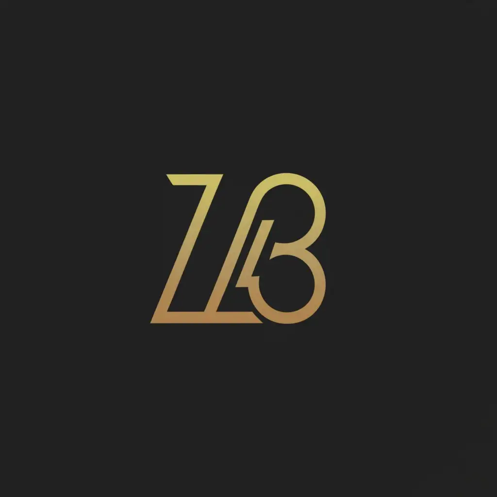 LOGO-Design-For-LZB-Minimalistic-Metal-Pendant-Emblem-for-the-Finance-Industry
