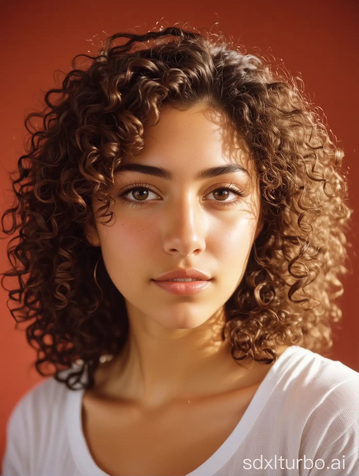 HyperRealistic-Portrait-of-a-CurlyHaired-Latina-Woman-in-Kodak-Gold-400-Film