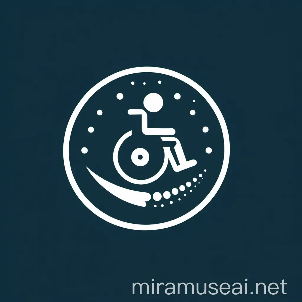 Realiza un logo basado en talleres y charlas para emprendedores discapacitados