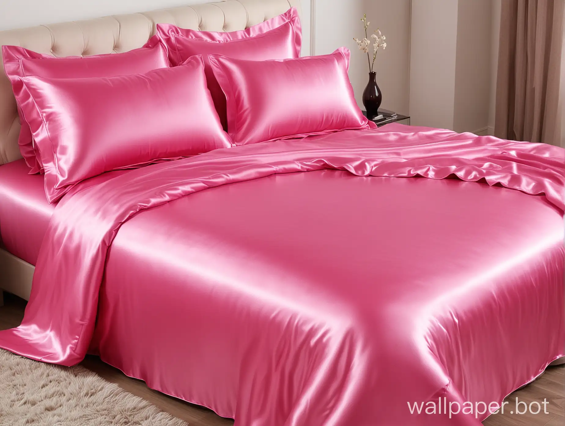 Luxurious-Fuchsia-Mulberry-Silk-Bedding-Embracing-Sensual-Comfort