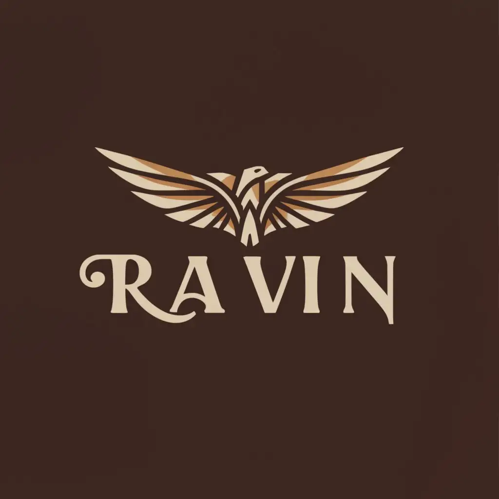 a logo design,with the text "RAIVN", main symbol: versatile and timeless, reflecting a modern aesthetic. Luxury Sophisticated,  sophisticated logo that encapsulates RAIVN's essence of luxury and quality.  RAIVN's new venture, RAIVN, aims to establish a luxury cleaning service catering predominantly to high-income households. While initially focused on boutique-style cleaning services, RAIVN is envisioned to expand its offerings to include handyman
services, interior design, and staging services in the future. The logo should reflect,  comprehensive services, distinguishing itself
from conventional competitors. This logo will play a crucial role in brand recognition,  meticulousness and eco-friendly practices. The design must also be adaptable enough to represent the brand as it evolves and expands into these additional services.
• Develop a sophisticated, memorable logo that embodies the brand's values and vision.
• Ensure the logo resonates with the target audience, reflecting exclusivity and luxury.
• Create a versatile logo that is scalable and effective across various media and applications.

• Color Palette: Warm, earthy tones (browns, whites, greys) to reflect a natural and premium feel.
• Typography: Elegant and luxurious yet readable typeface that complements the logo mark.
• Style: The logo should be clean, modern, and easily recognizable. It should work well both in full color and monochrome.

,Moderate,be used in Others industry,clear background