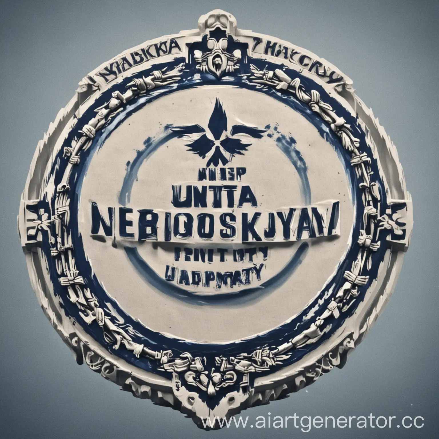 Nebogorskaya-United-Party-Logo-with-Sky-and-Russian-Text