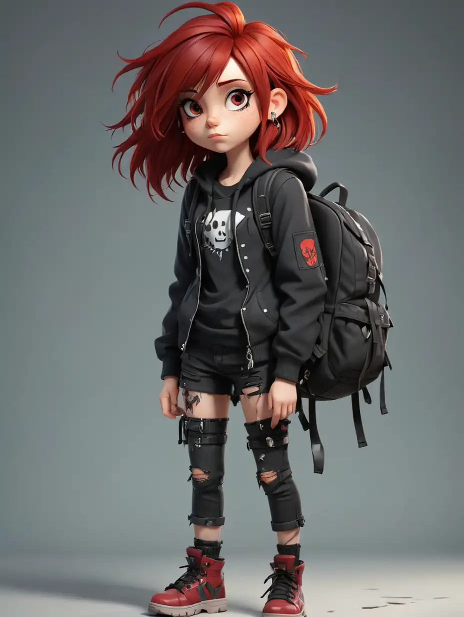 Animated-RedHaired-Emo-Girl-with-Backpack-and-Nose-Piercing