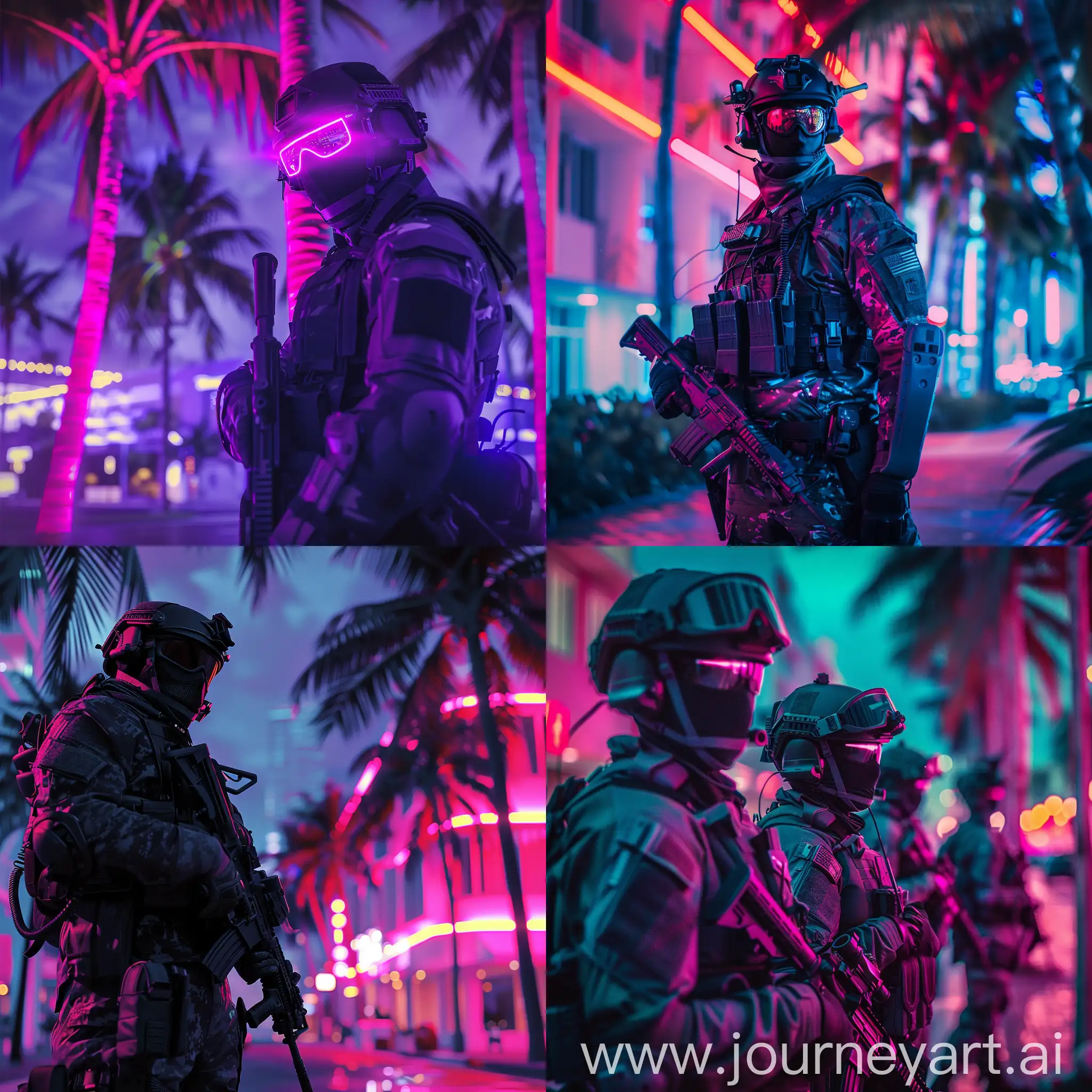 Miami-Synthwave-SWAT-Special-Forces-in-Action