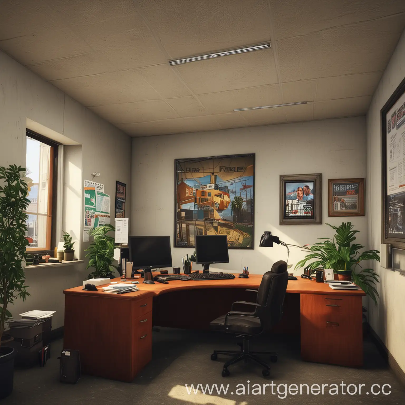 Офис организации GTA 5
