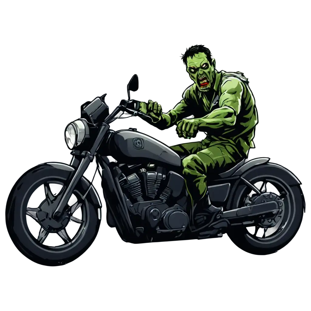 zombie naik motor vector
