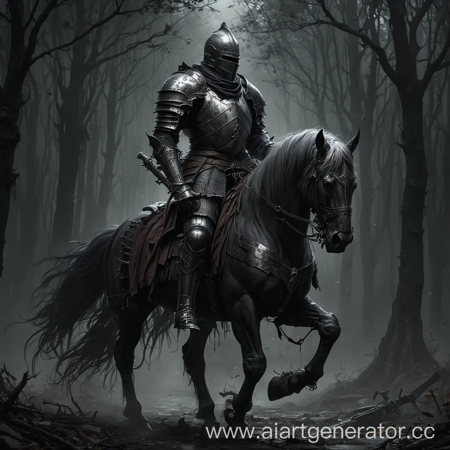Рыцарь , dark fantasy