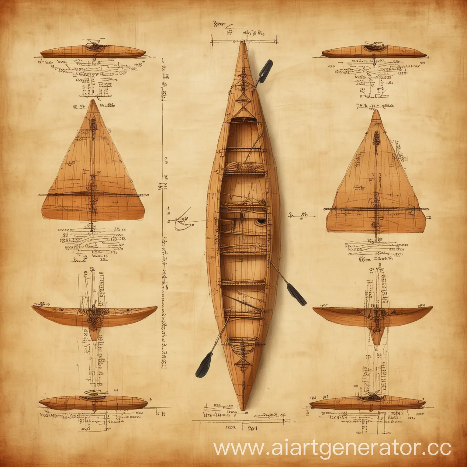 Historical-Recreation-Ancient-Kayak-Scheme