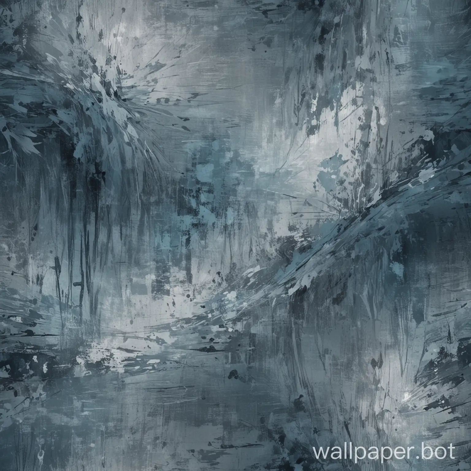 Wallpaper abstract in blue and grey tones