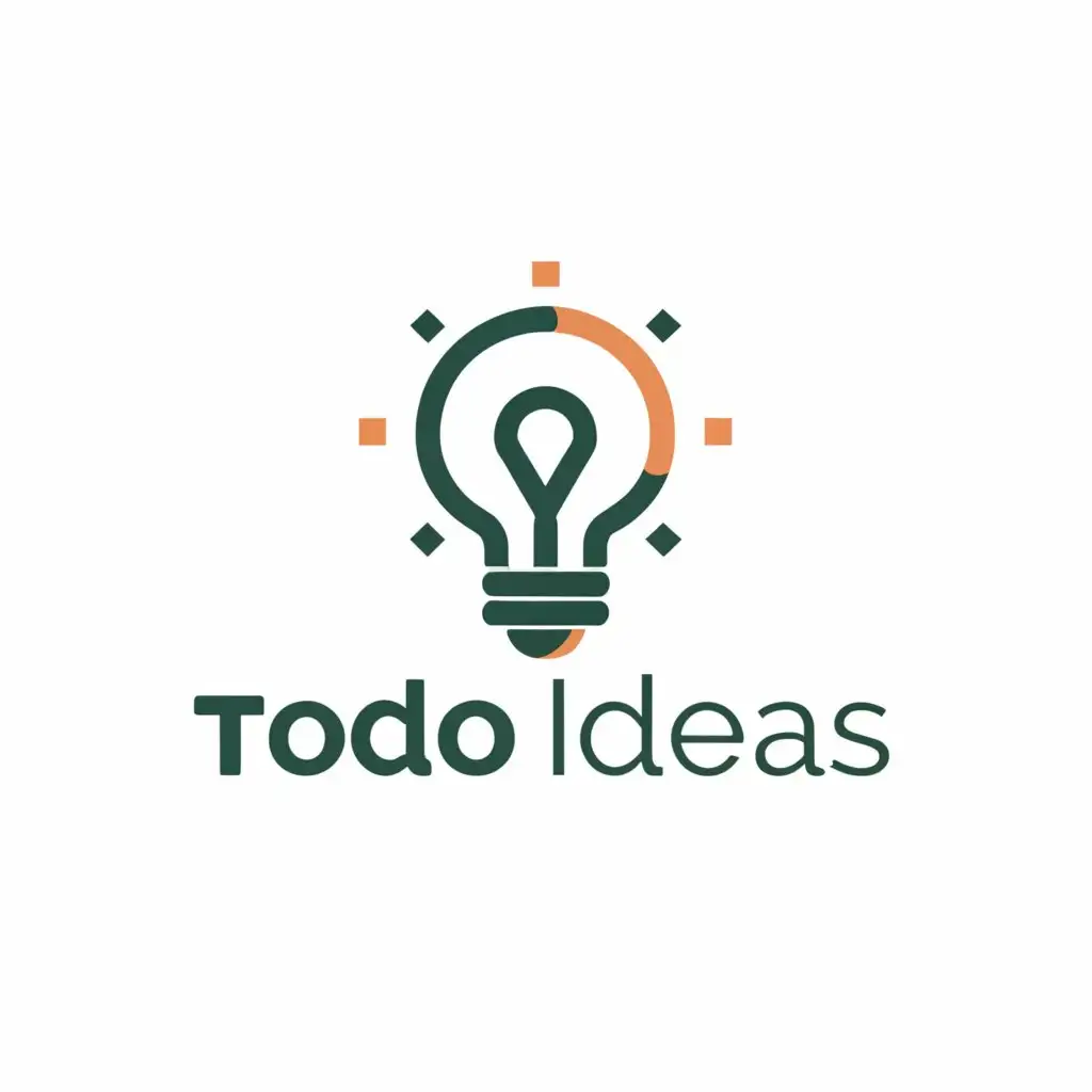 a logo design,with the text "Todo Ideas", main symbol:creative,Minimalistic,be used in Retail industry,clear background