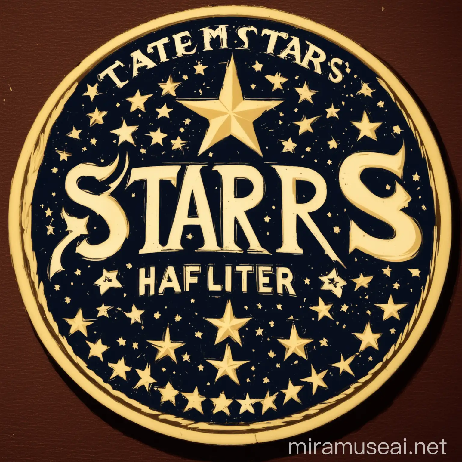 Celestial Emblem Stars on Half Liter
