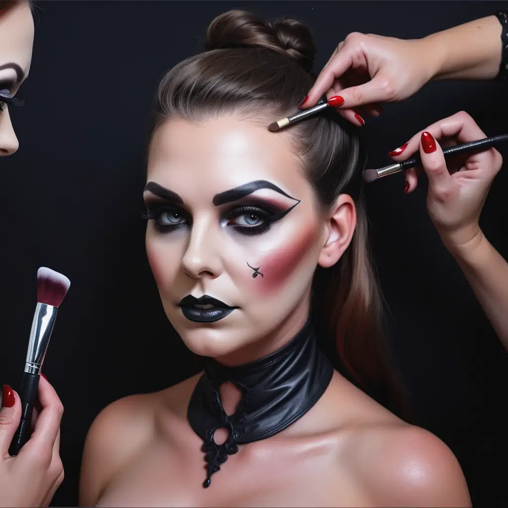 Realistic Woman in MISTRESS Makeup Workshop by Nikkie de Jager