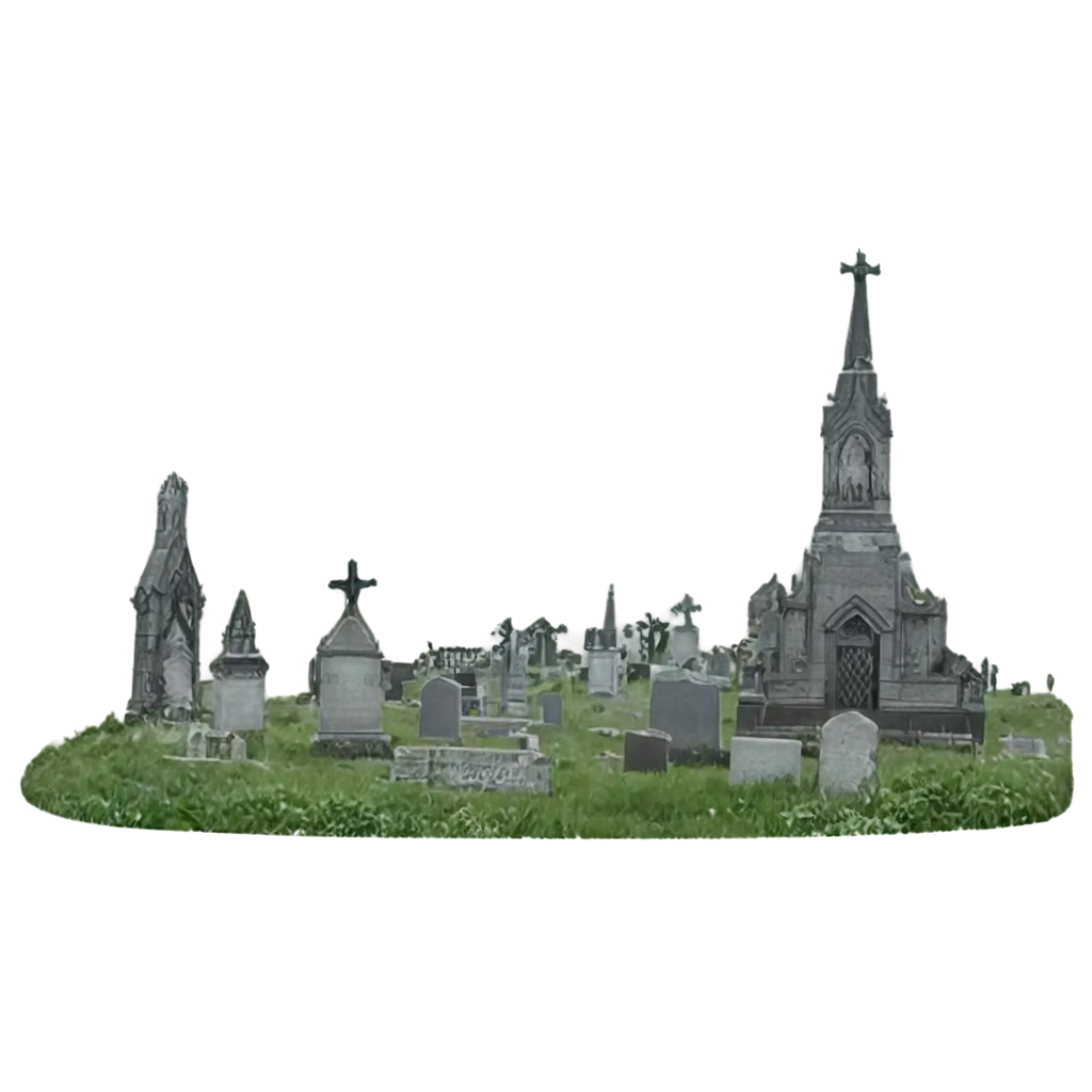 Ethereal-Cemetery-Scene-Hauntingly-Beautiful-PNG-Image-for-Various-Digital-Platforms