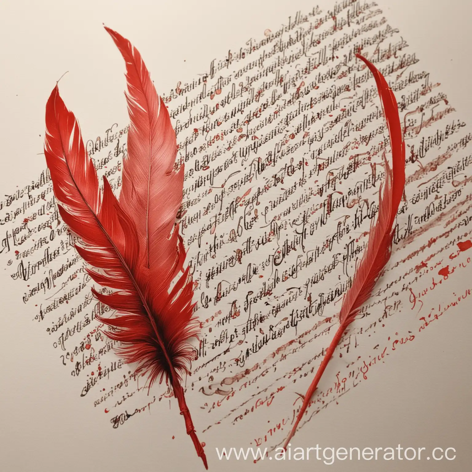 Calligraphy-Class-Invitation-at-Red-Feather-Studio