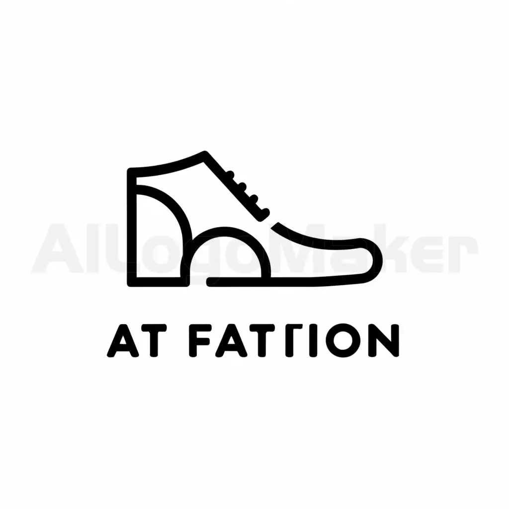 LOGO-Design-For-At-Fashionable-and-Moderate-Shoe-Industry-Logo-with-Clear-Background