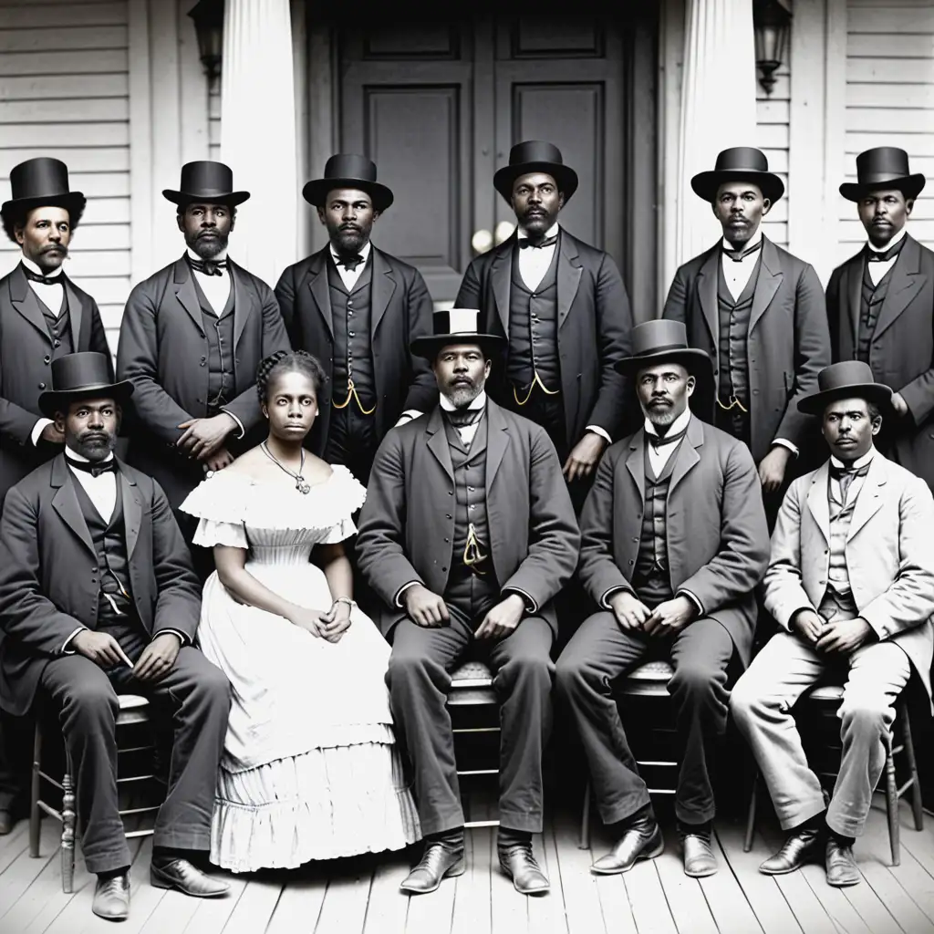 African American Community Gathering 1876