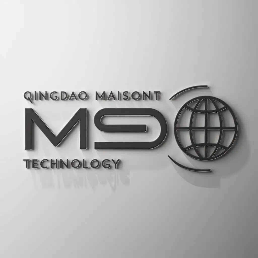 LOGO-Design-for-Qingdao-Maisont-Technology-MSD-Symbol-in-Global-Moderation