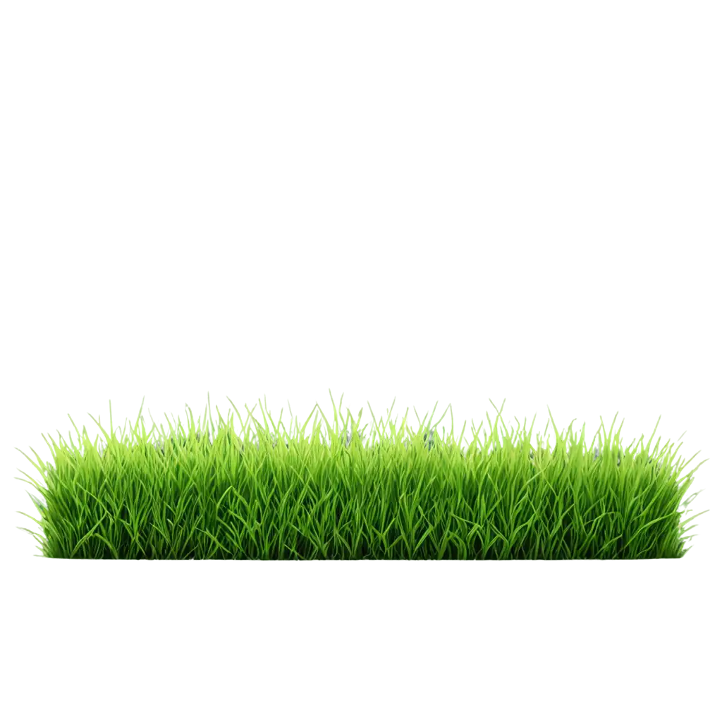 Vibrant-3D-Green-Grass-PNG-Enhancing-Your-Digital-Landscape-with-HighQuality-Visuals