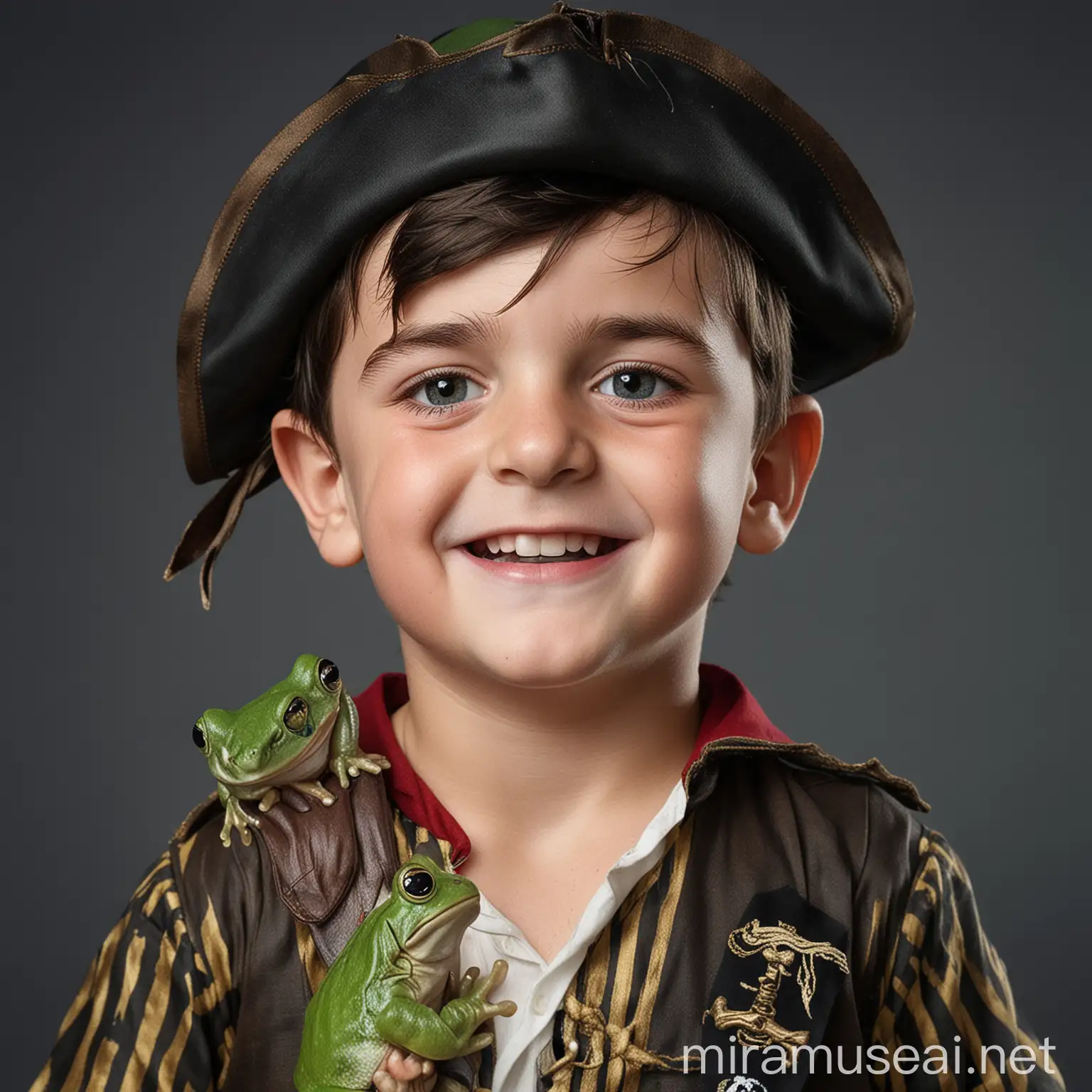 Children Playing as Pirate Frogs with Harry Maguire Costume