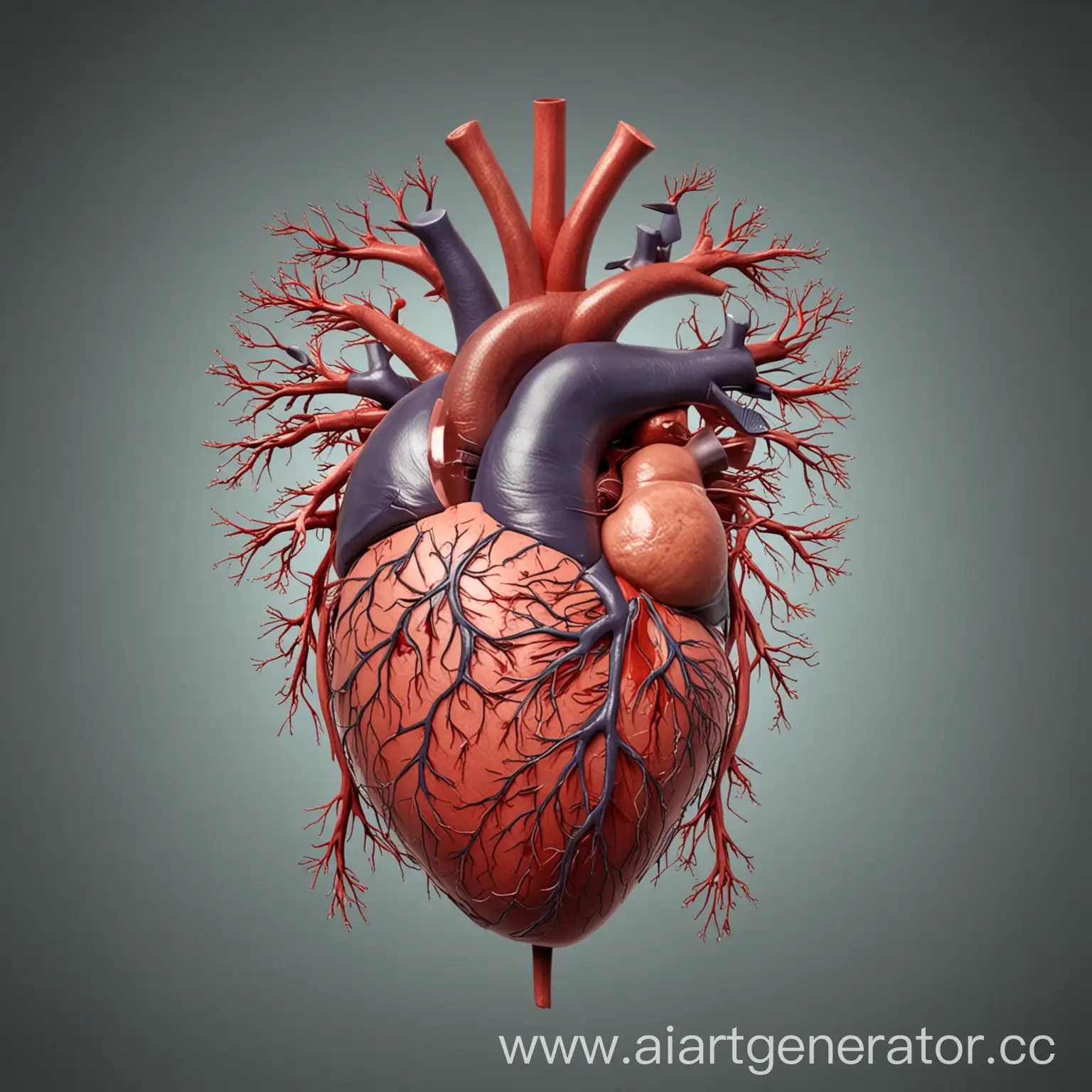 Detailed-Illustration-of-the-Human-Cardiovascular-System