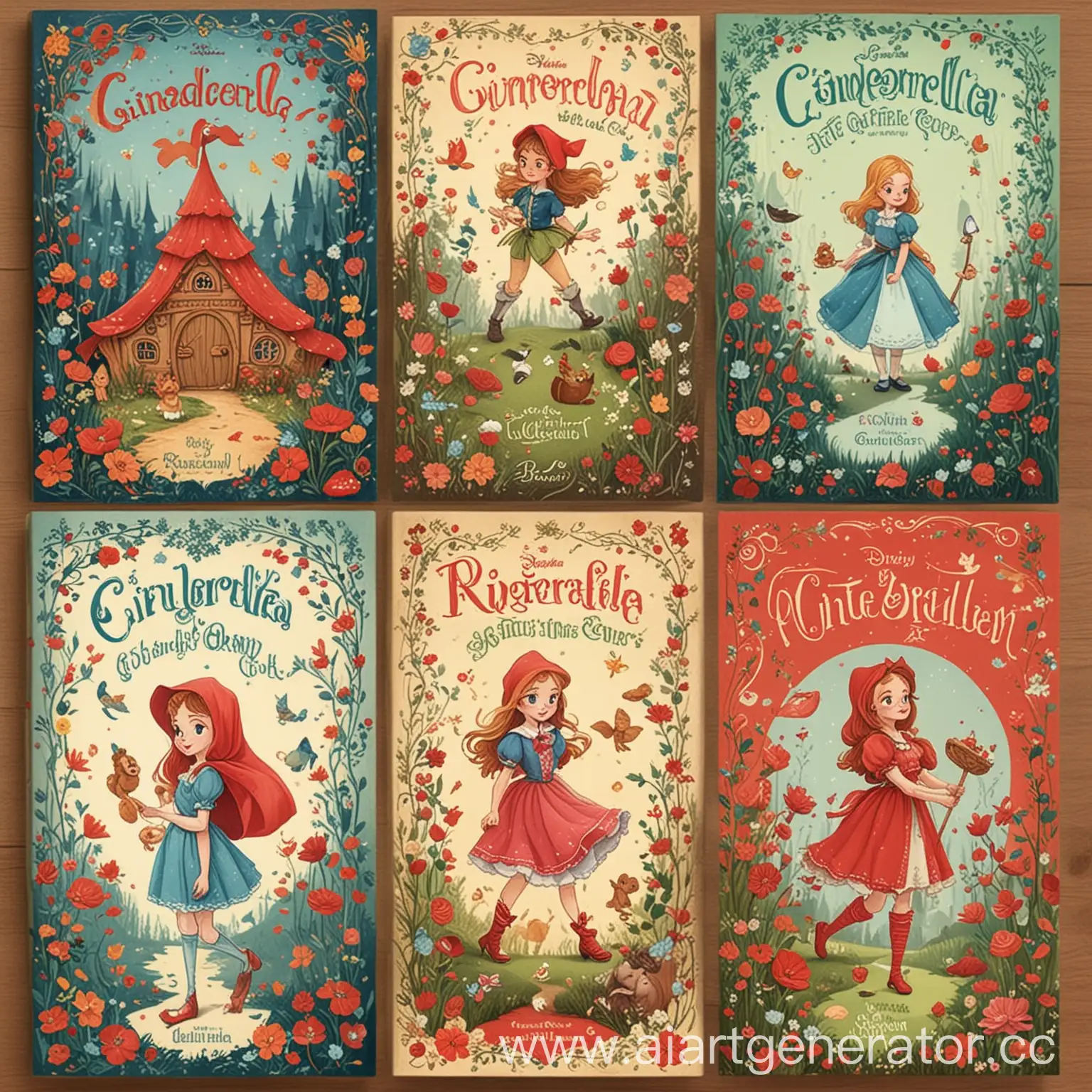 Classic-Fairy-Tale-Book-Cover-Designs-Cinderella-Robinson-Crusoe-Wizard-of-Oz-and-More