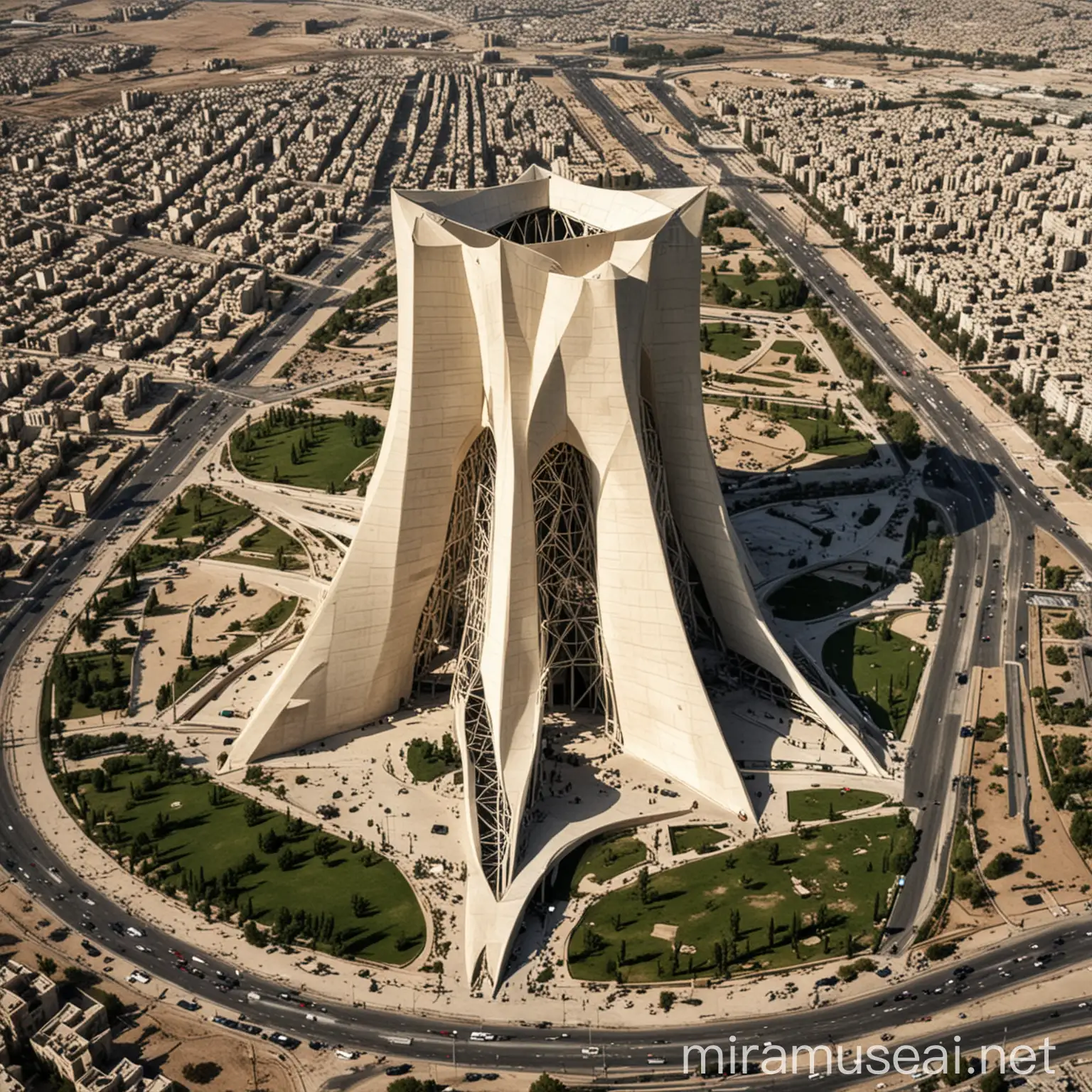 Renovating Azadi Tower and Azadi Square in Tehran