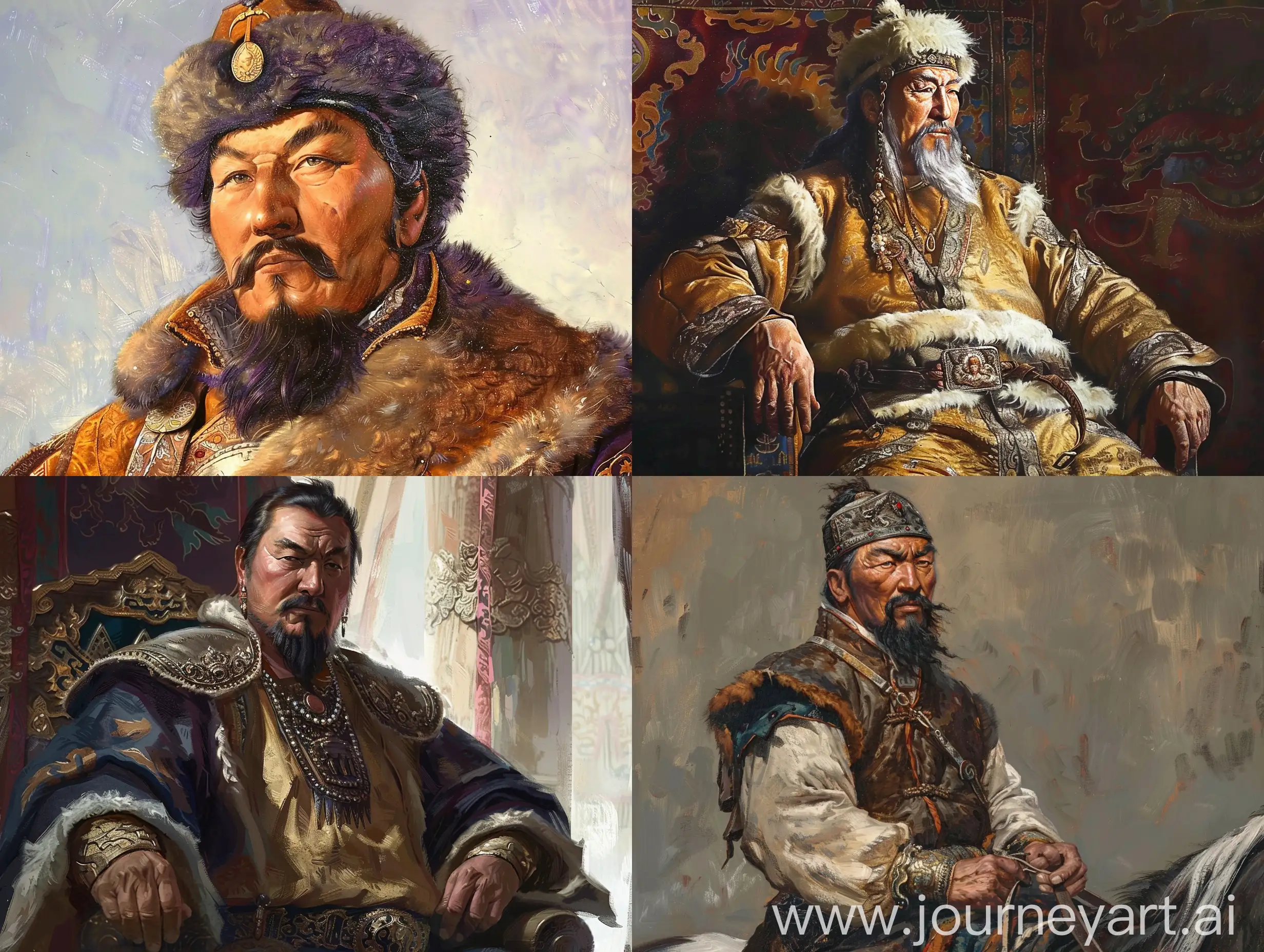 Tumanay Khan's descendants have left an important mark not only in Mongolian history but also in world history. The great-grandfather of Genghis Khan through his eldest son Habul Khan, Tumanay was also the ancestor of Emir Timur, the founder of the Timurid Empire in Central Asia, through his second son Haduli and his grandson Qarachar Barlas.