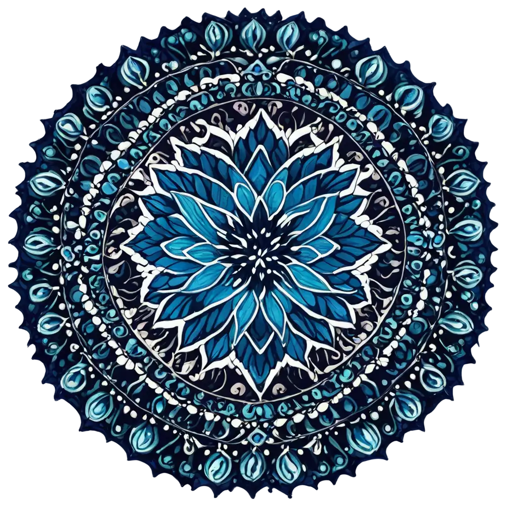 Intricate-Mandala-PNG-Elevating-Spiritual-Artistry-with-HighQuality-Graphics