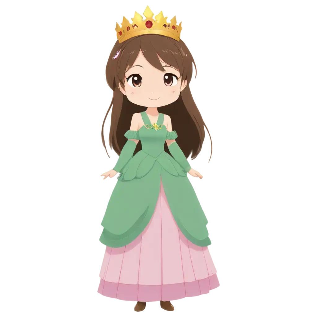 Adorable-Princess-Anime-PNG-Captivating-Illustration-for-Online-Stories-and-Social-Media