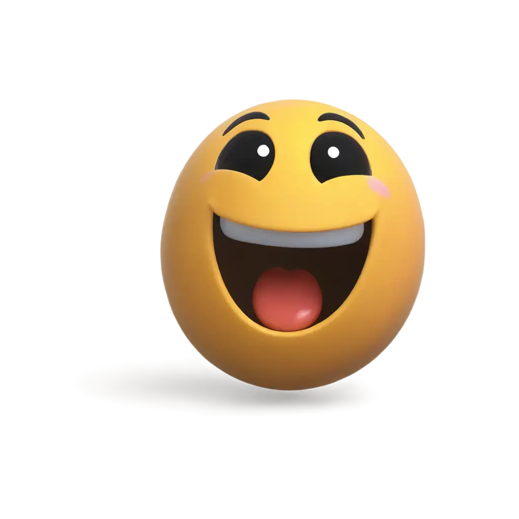 Emoji Smiling face with big expressive eyes