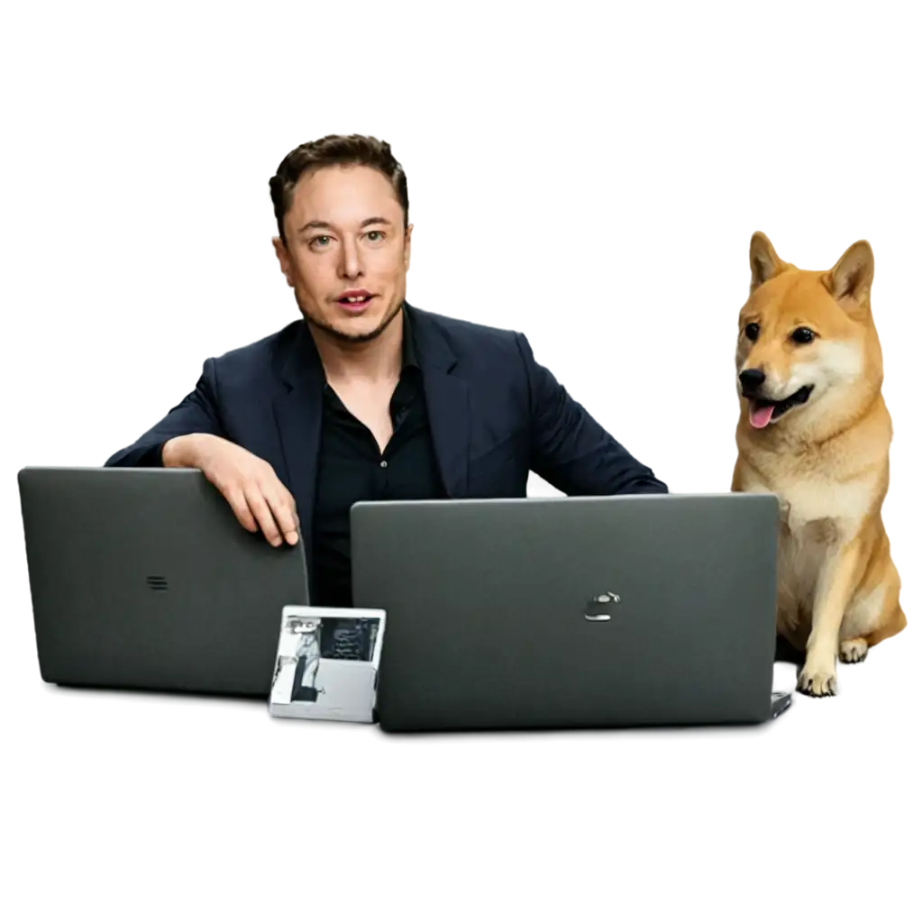 Doge-with-Elon-Musk-PNG-Memorable-Collaboration-for-Dogecoin-Enthusiasts