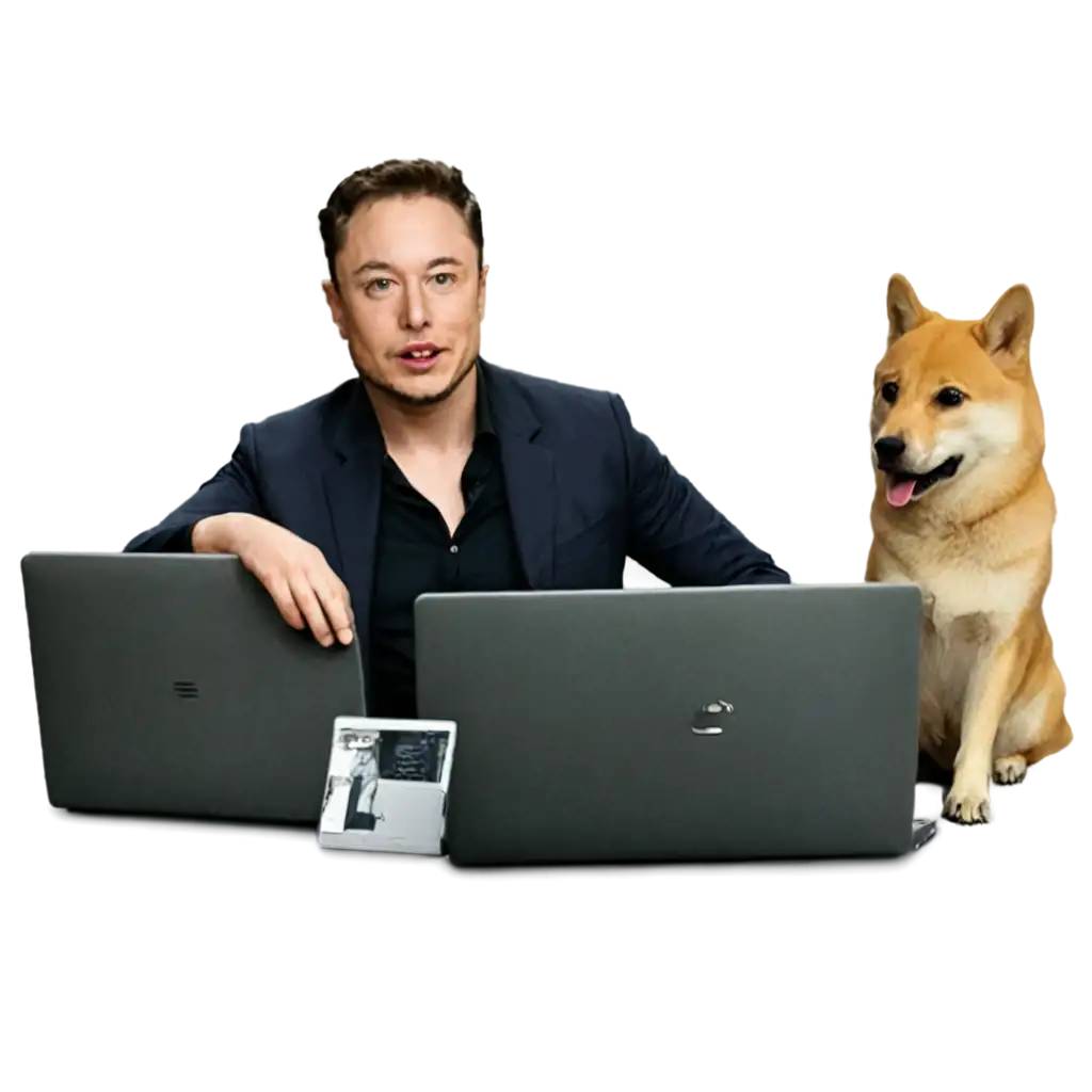 doge with elon musk