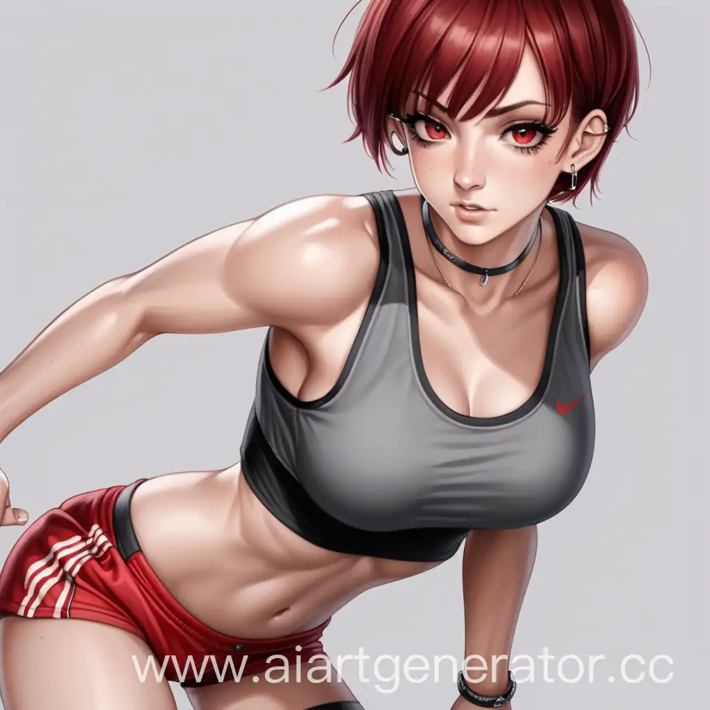 Athletic-Redhead-Woman-in-Sportswear-with-Piercings