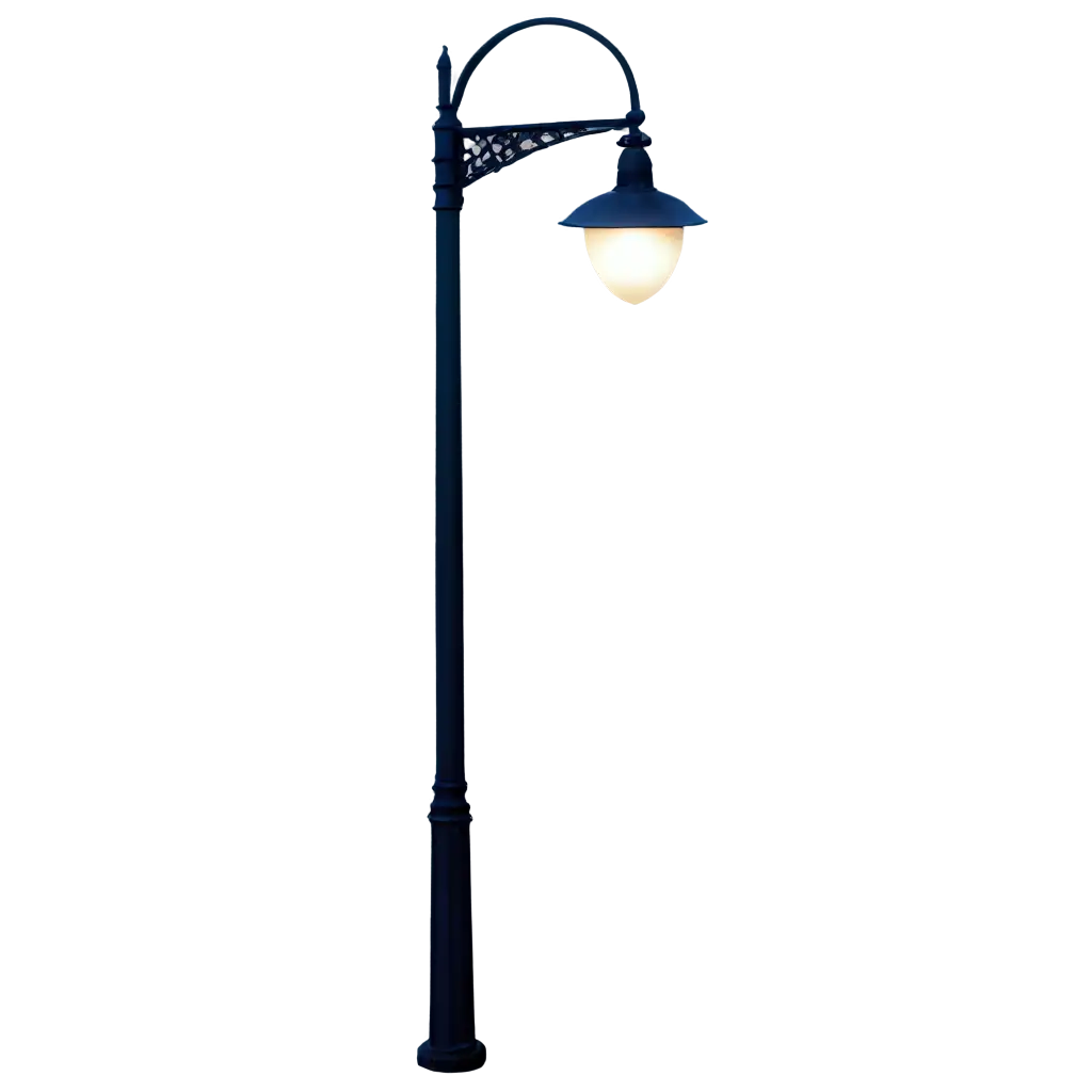 street light at night