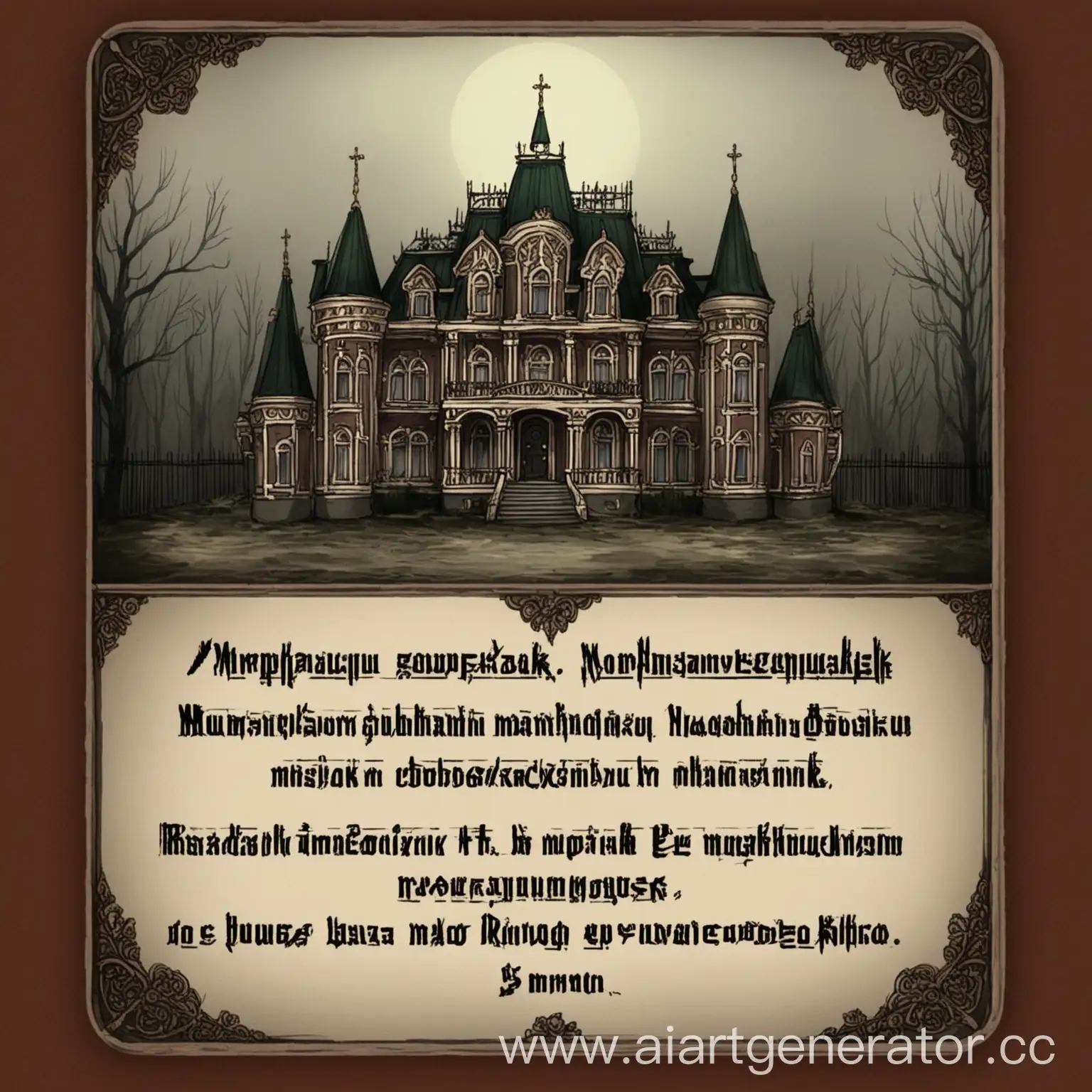 Eerie-Gothic-Mansion-in-Moonlight-Hauntingly-Beautiful-Old-Building