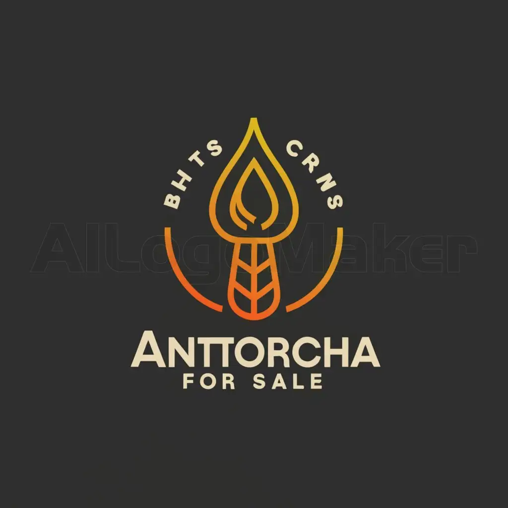 a logo design,with the text "Crafts for sale ", main symbol:Antorcha,Moderate,be used in Others industry,clear background