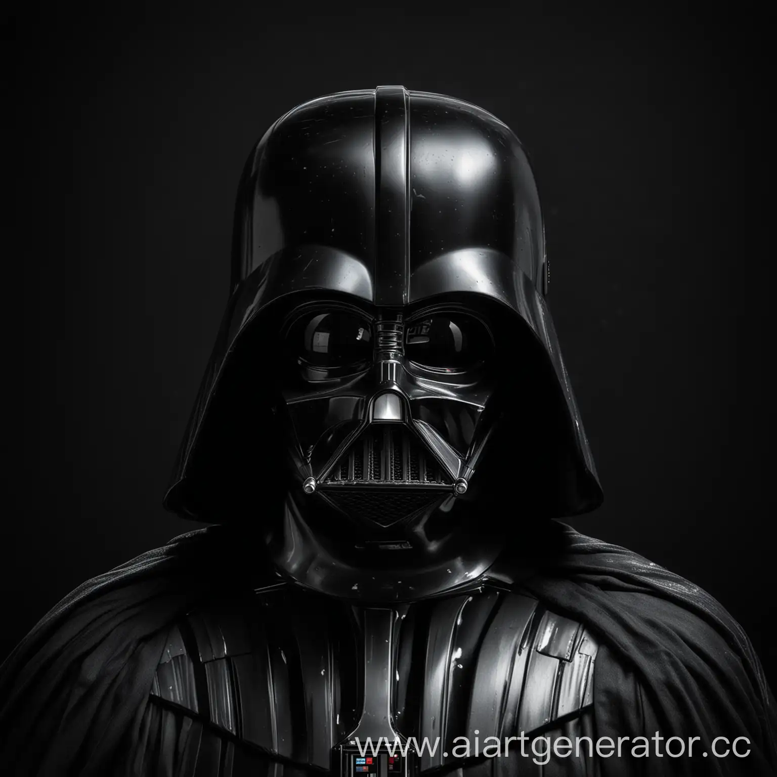Darth-Vader-Portrait-on-Dark-Background