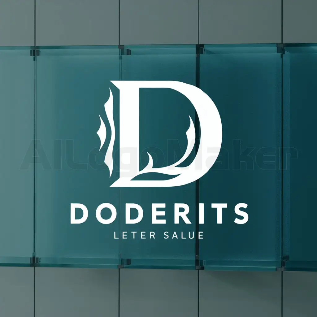a logo design,with the text "D", main symbol:Una letra D,Moderate,clear background