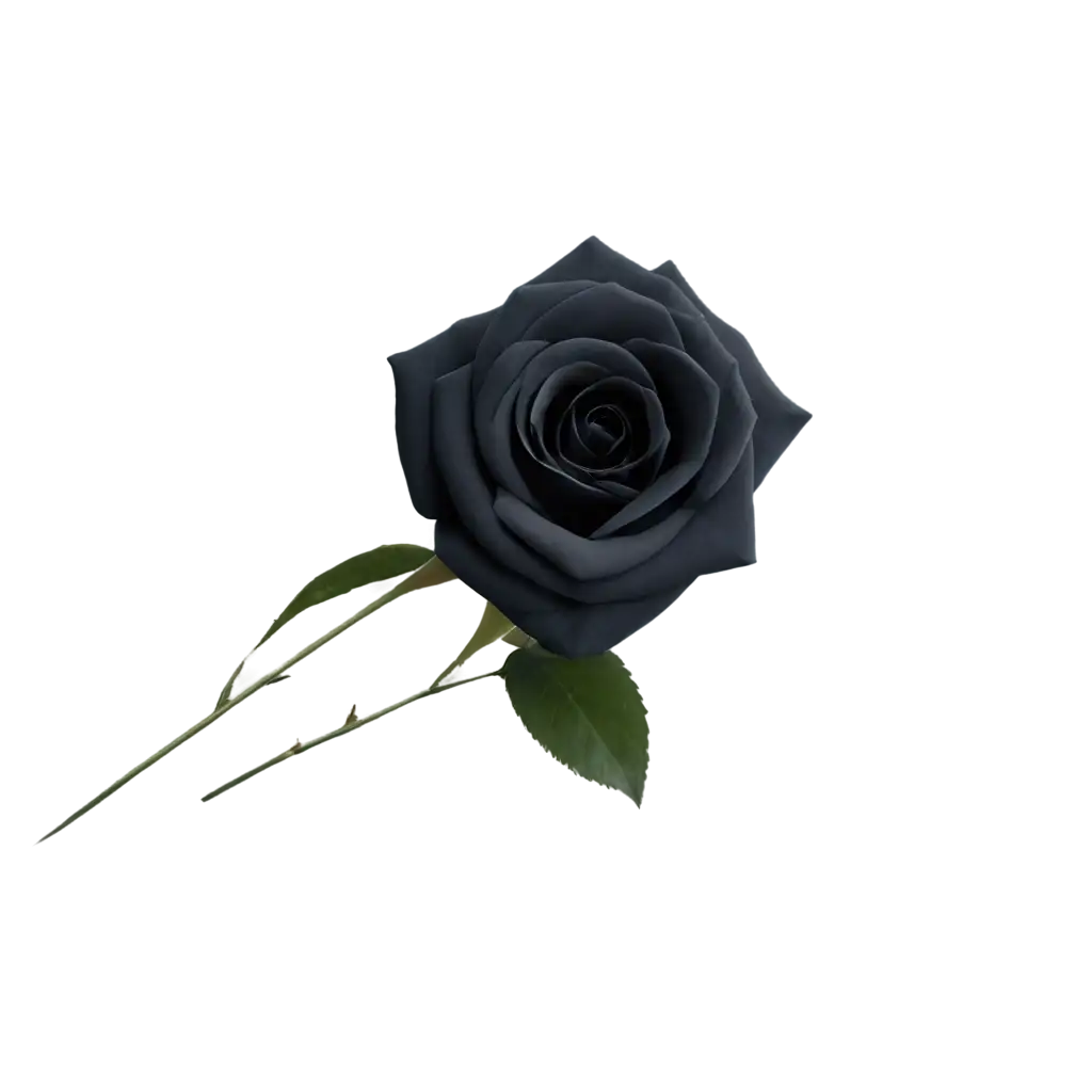 Exquisite-Rose-Black-PNG-Image-Elevate-Your-Designs-with-HighQuality-Transparency