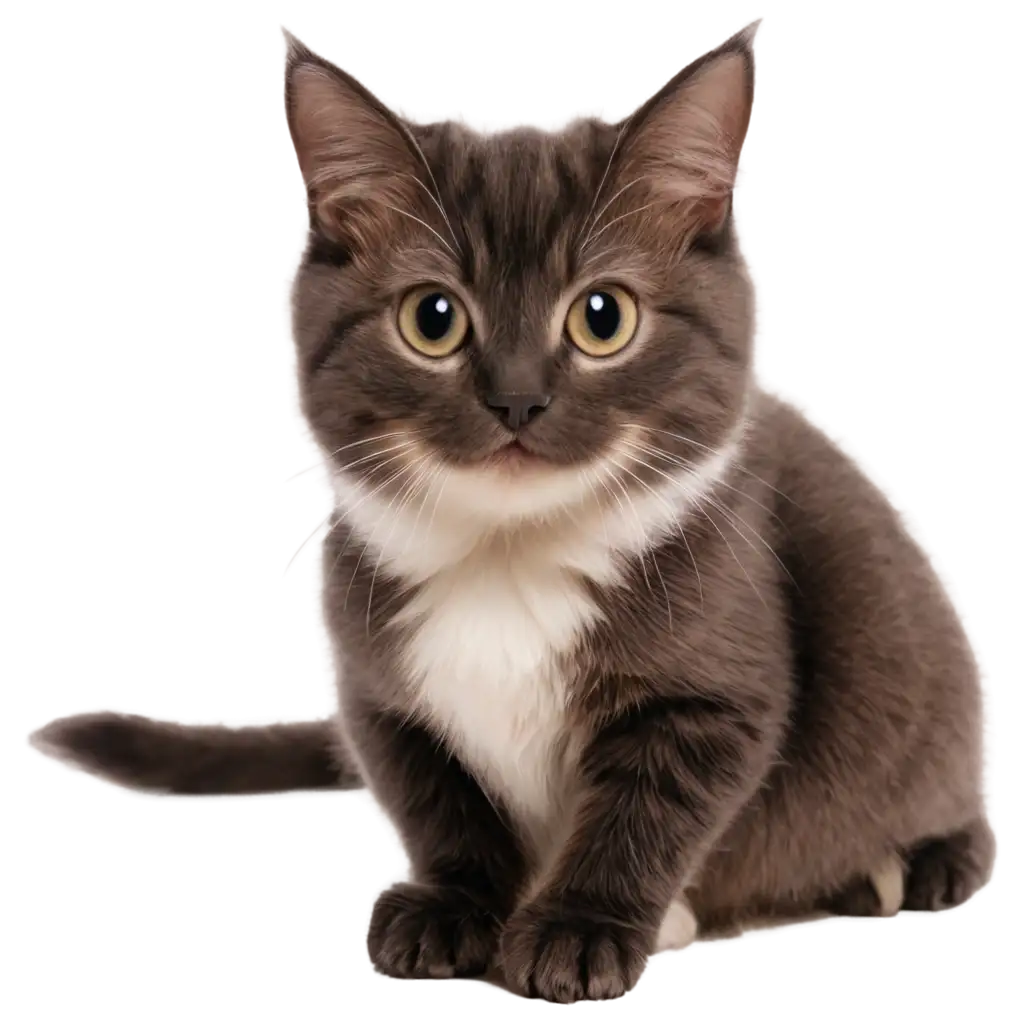 Adorable-PNG-Image-of-a-Cute-Cat-Enhance-Your-Online-Content-with-HighQuality-Feline-Charm