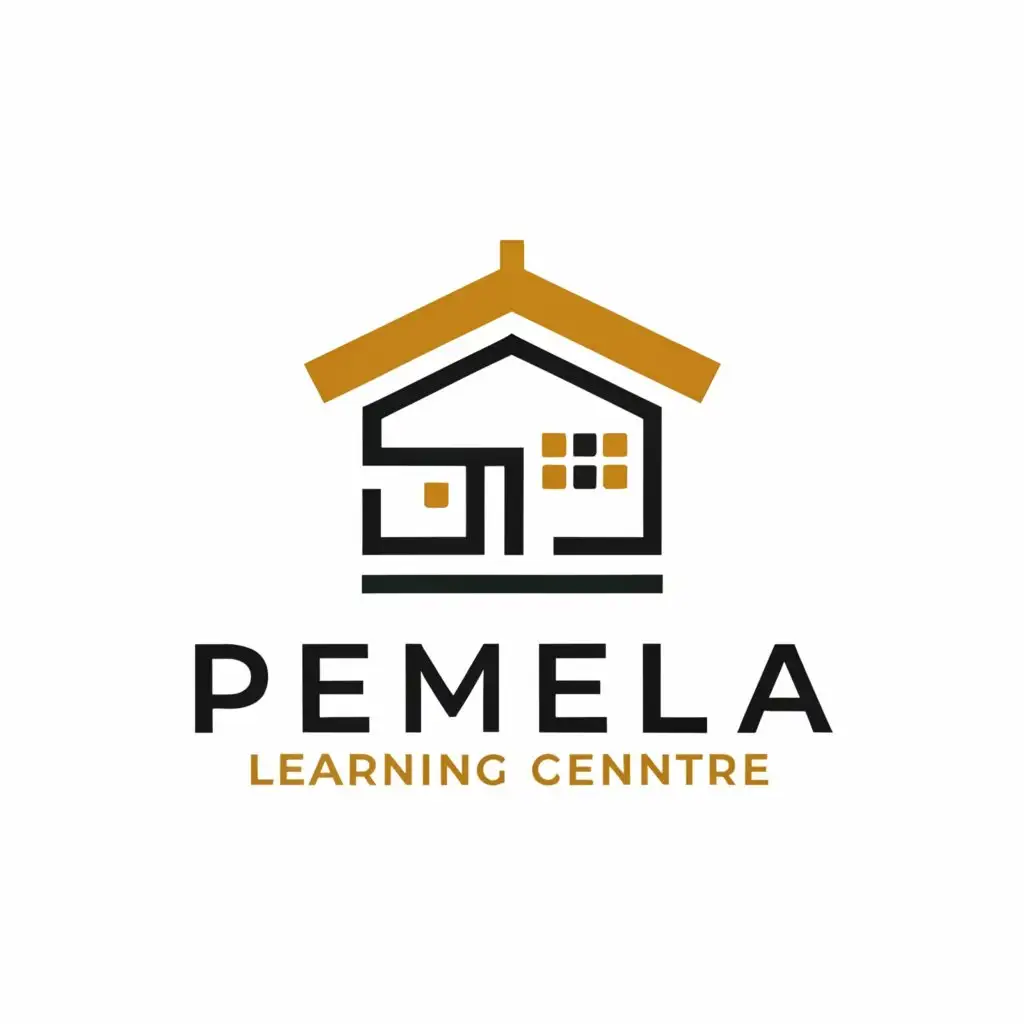 a logo design,with the text "PemelaLearningCentre", main symbol:school,complex,be used in Education industry,clear background