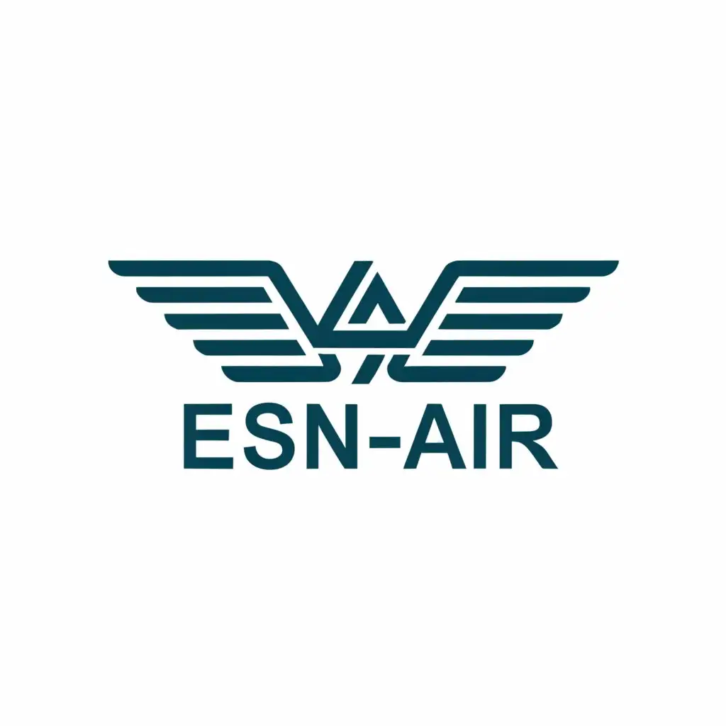 a logo design,with the text "ESN-AIR", main symbol:ESN-AIR stands for "Erasmus Student Network of the Adriatic Ionian Region" and i’s a section cooperation.

The idea of this cooperation between ESN sections of the Balkan area and the Adriatic coast of Italy,Moderate,be used in Nonprofit industry,clear background