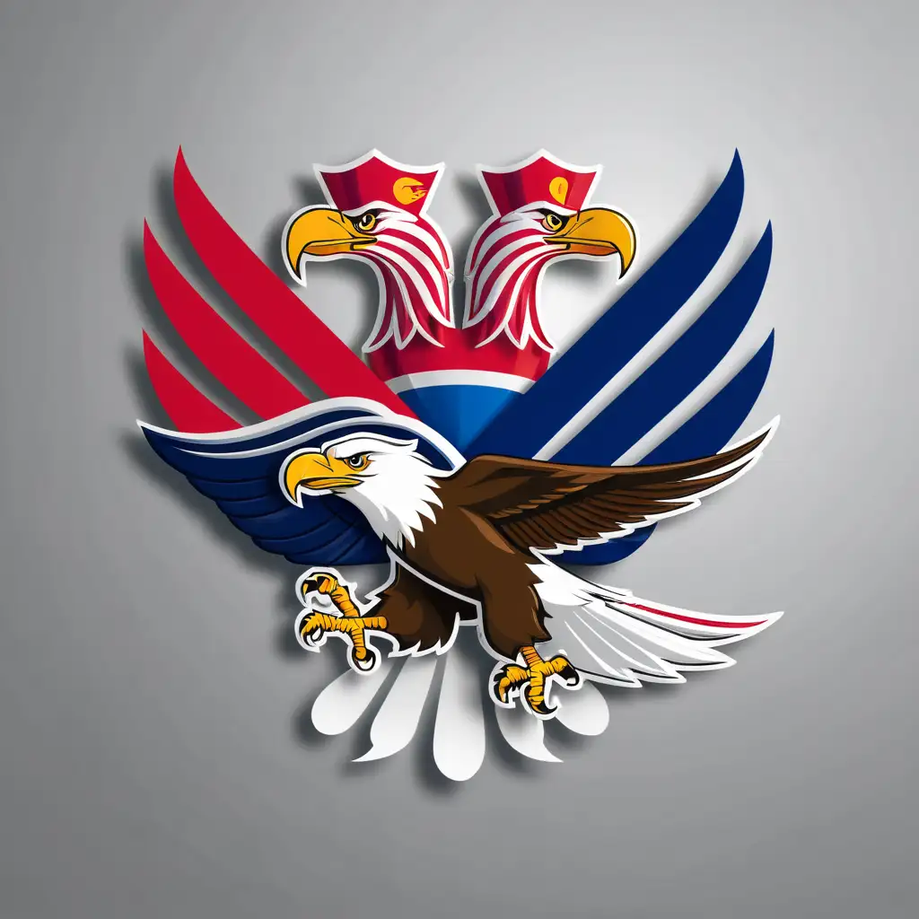 Air Serbia Logo Featuring Serbian Flag and Mascot