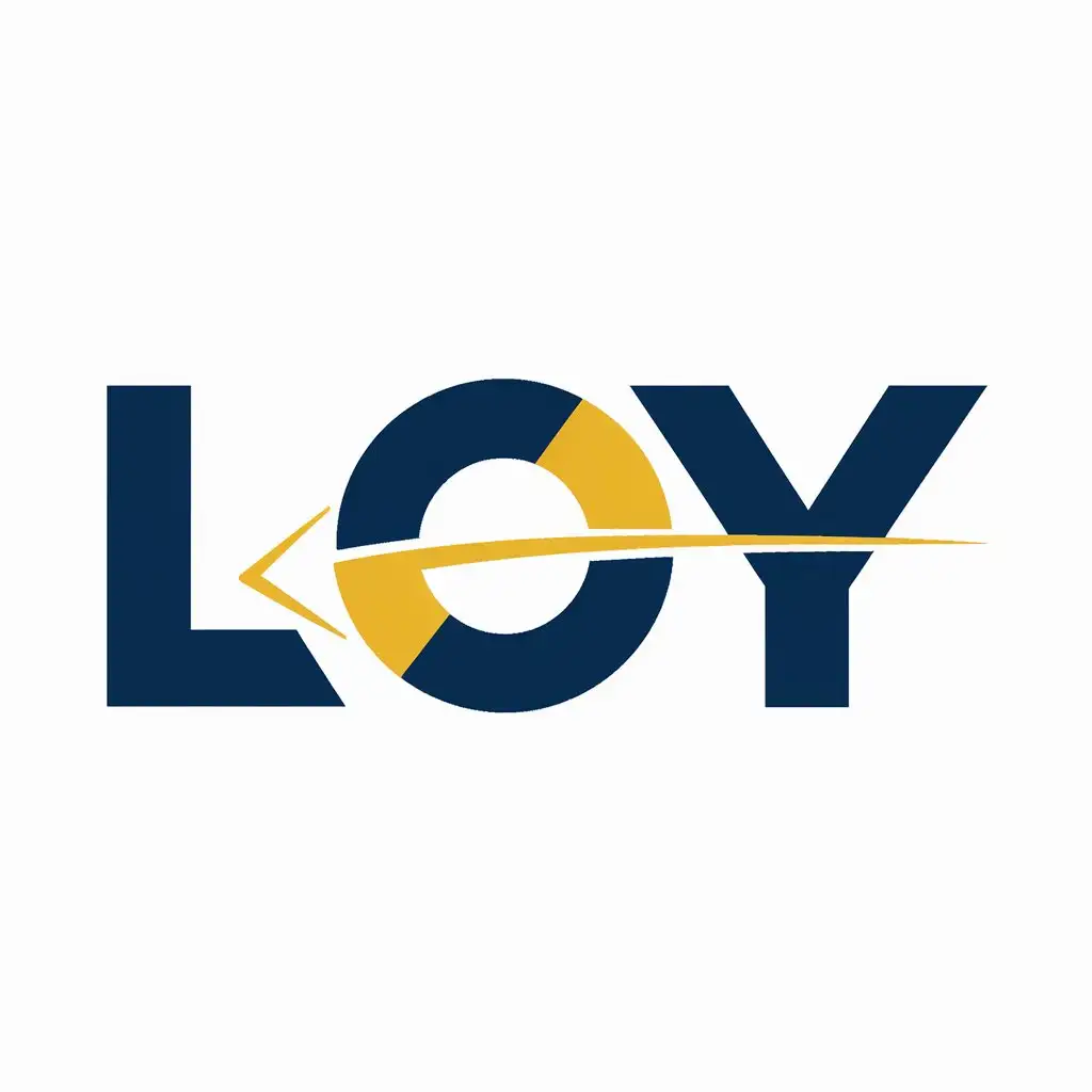 логотип с названием "LOY"