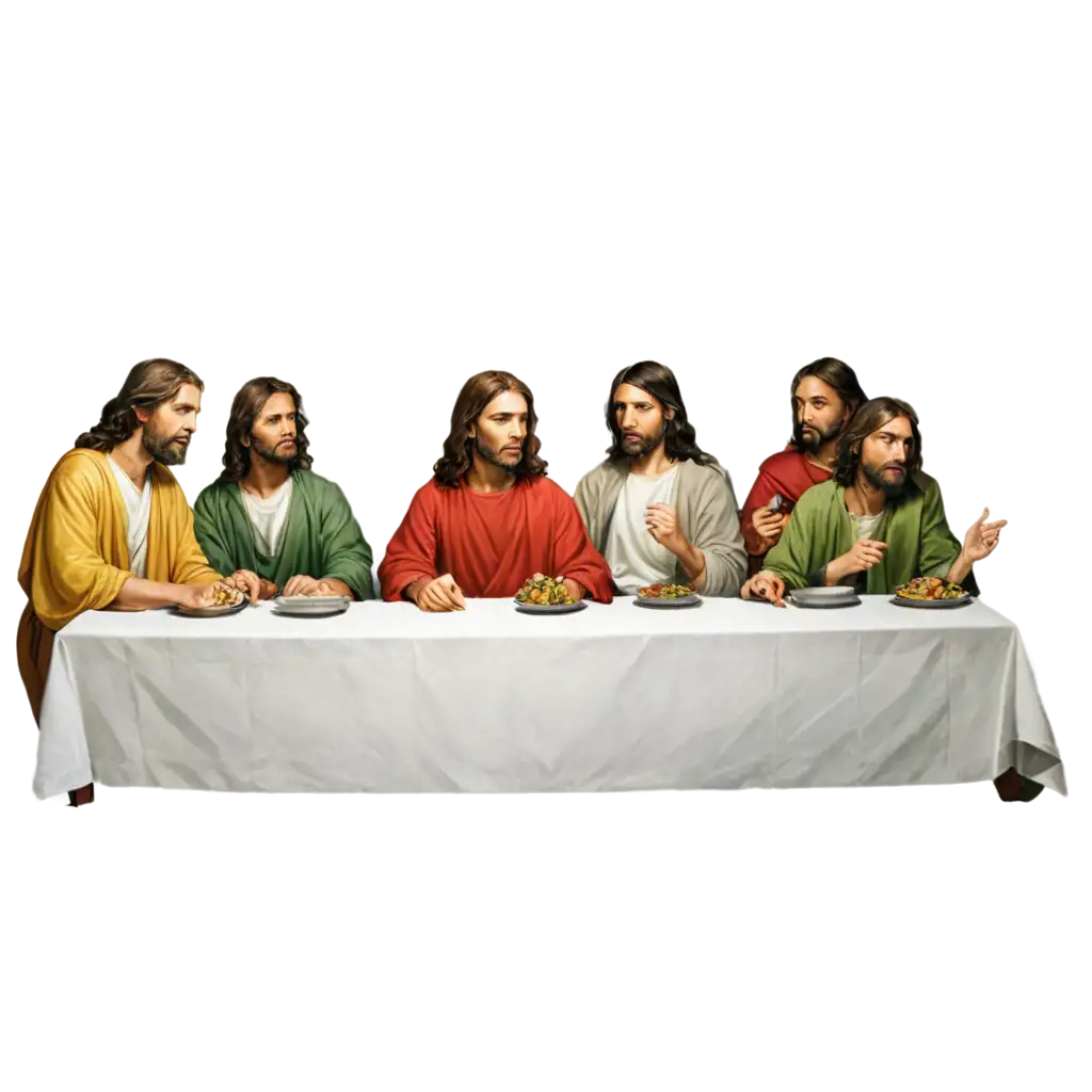 Jesus beim abendmahl