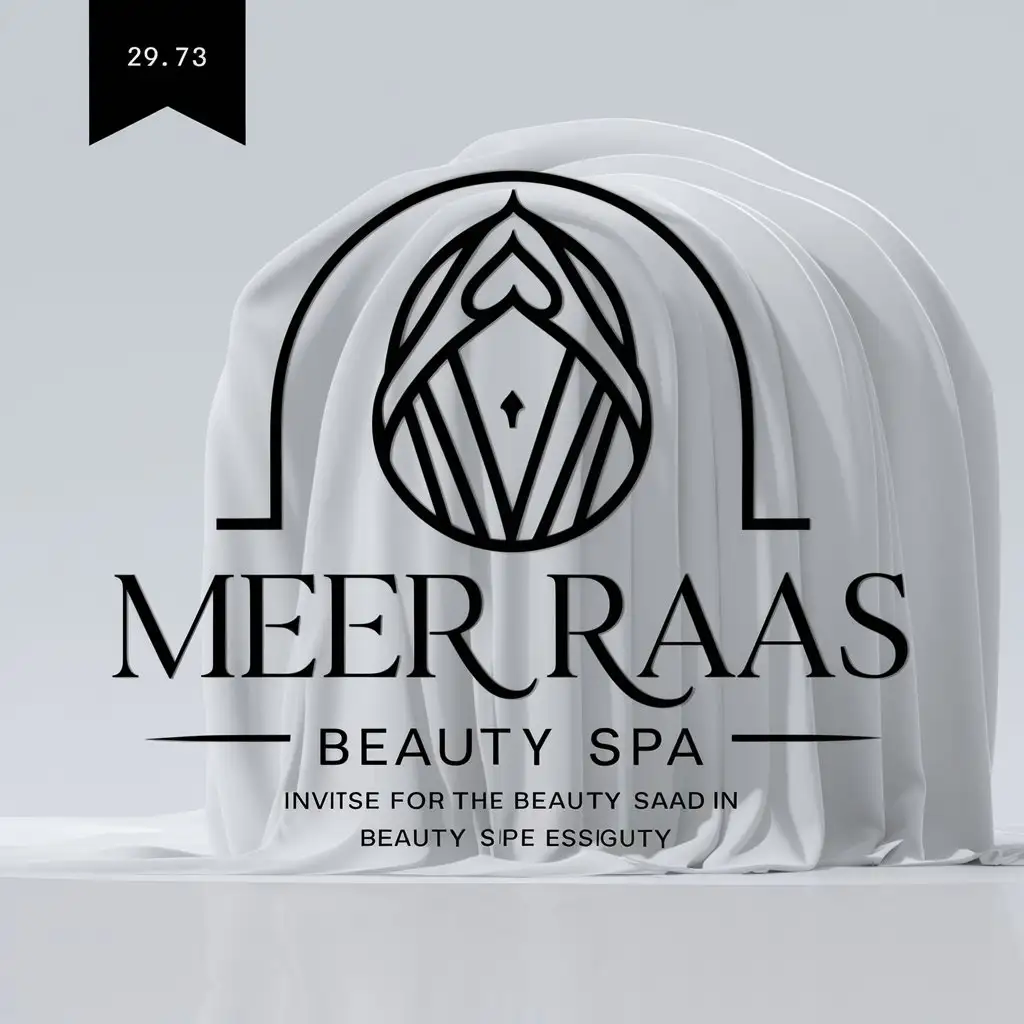 LOGO-Design-for-MEER-RAAS-Elegant-Hijaab-Symbol-for-Beauty-Spa