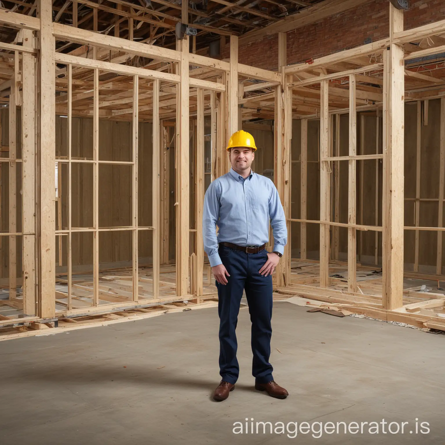 a advertising photo for department builder consulting