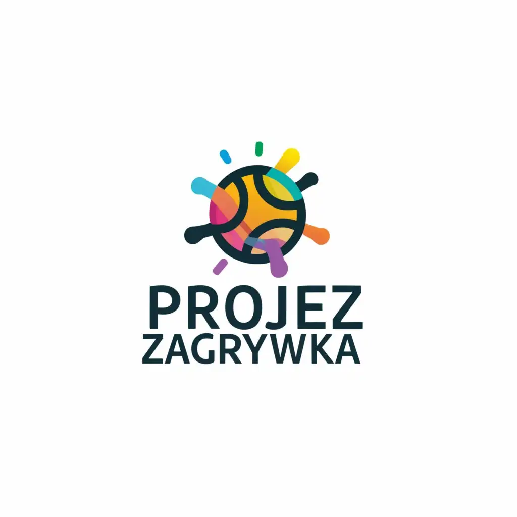 a logo design,with the text "Projekt Zagrywka", main symbol:agency, marketing, sports, website, social media,Minimalistic,be used in Internet industry,clear background